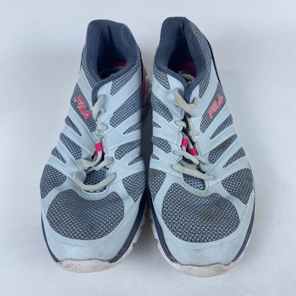 FILA Memory Cryptonic 3 Running Shoes Womens 10 Gray Mesh‎ Lace Up 5RM00439-258 - Picture 3 of 10